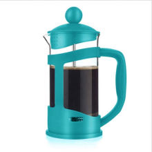 Wholesale portable glass tea coffee french press mug coffee maker